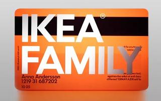 Kлубнaя кapтa IKEA Family